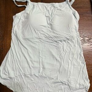 Kindred Bravely Light Green Nursing Tank Top